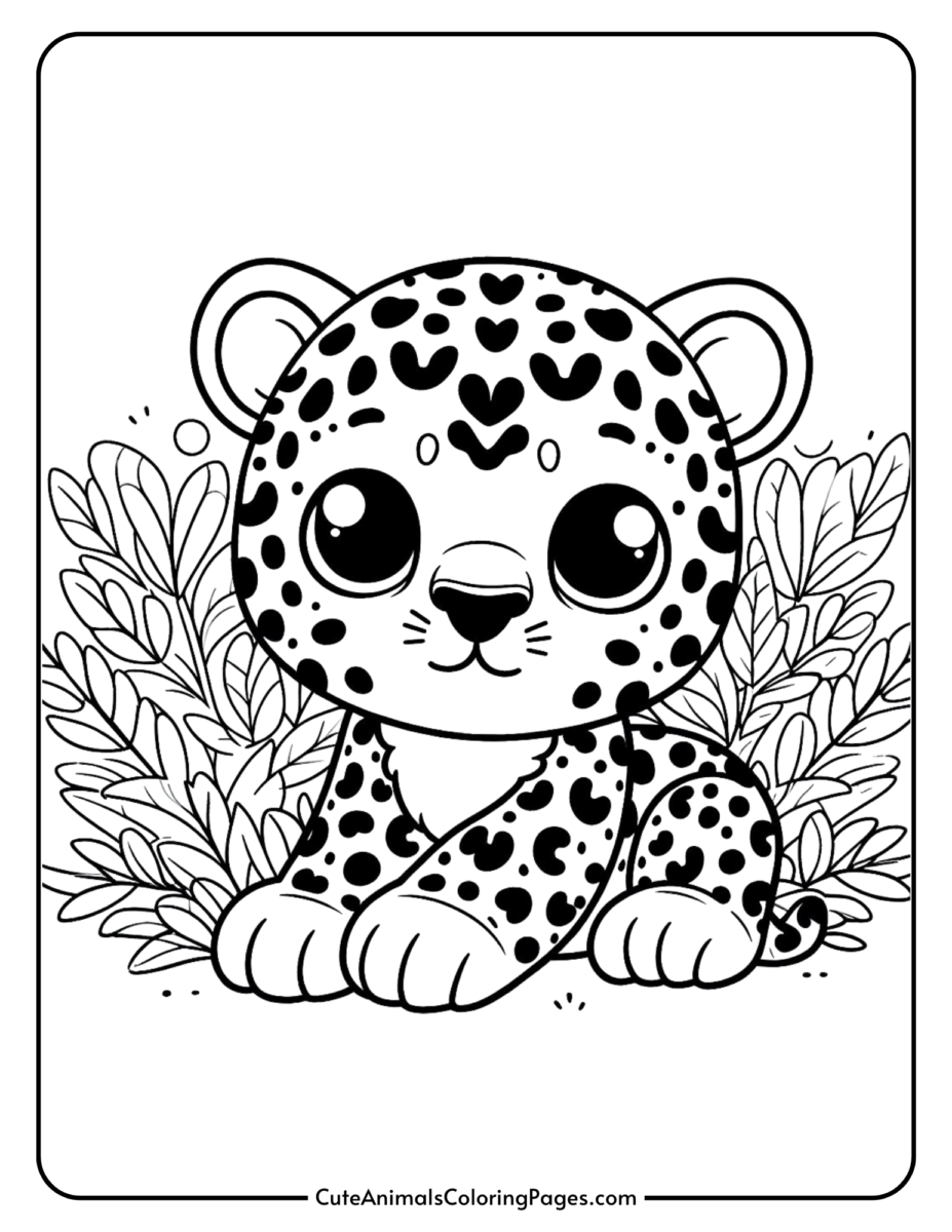 Jaguar Coloring Pages (11 Free Printable Pages) - Cute Animals Coloring ...