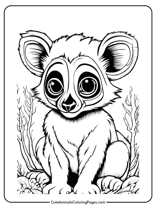 Lemur Coloring Pages (7 Free Printable Pages)