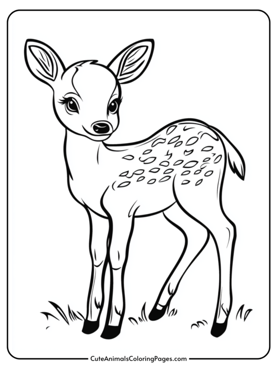 Deer Coloring Pages (14 Free Printable Pages)