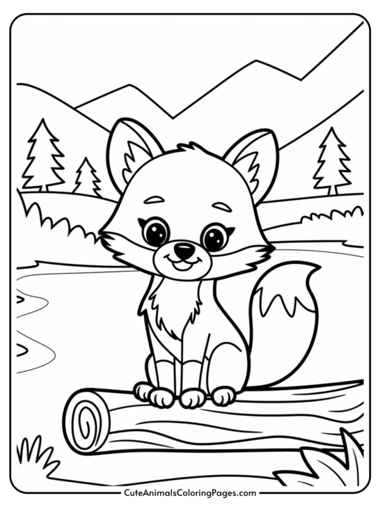 Fox Coloring Pages (13 Free Printable Pages)