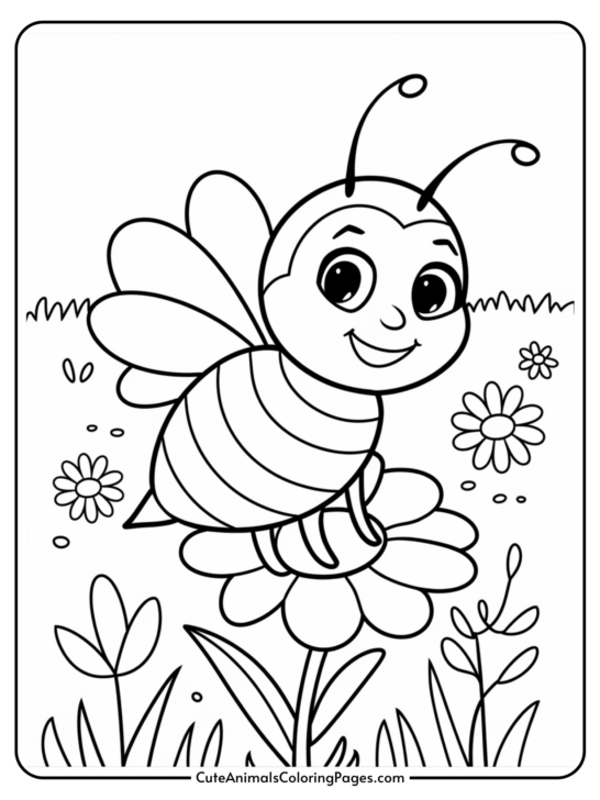 Bee Coloring Pages (15 Free Printable PDF Pages)