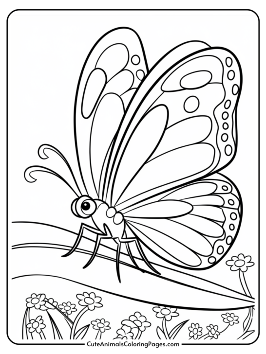 Butterfly Coloring Pages (9 Free Printable PDF Pages)