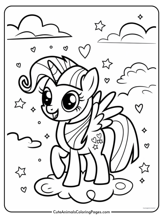 My Little Pony Coloring Pages (15 Free Printable PDF Pages)